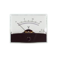 Ugradni instrument 0-15V DC