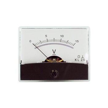 Ugradni instrument 0-15V DC